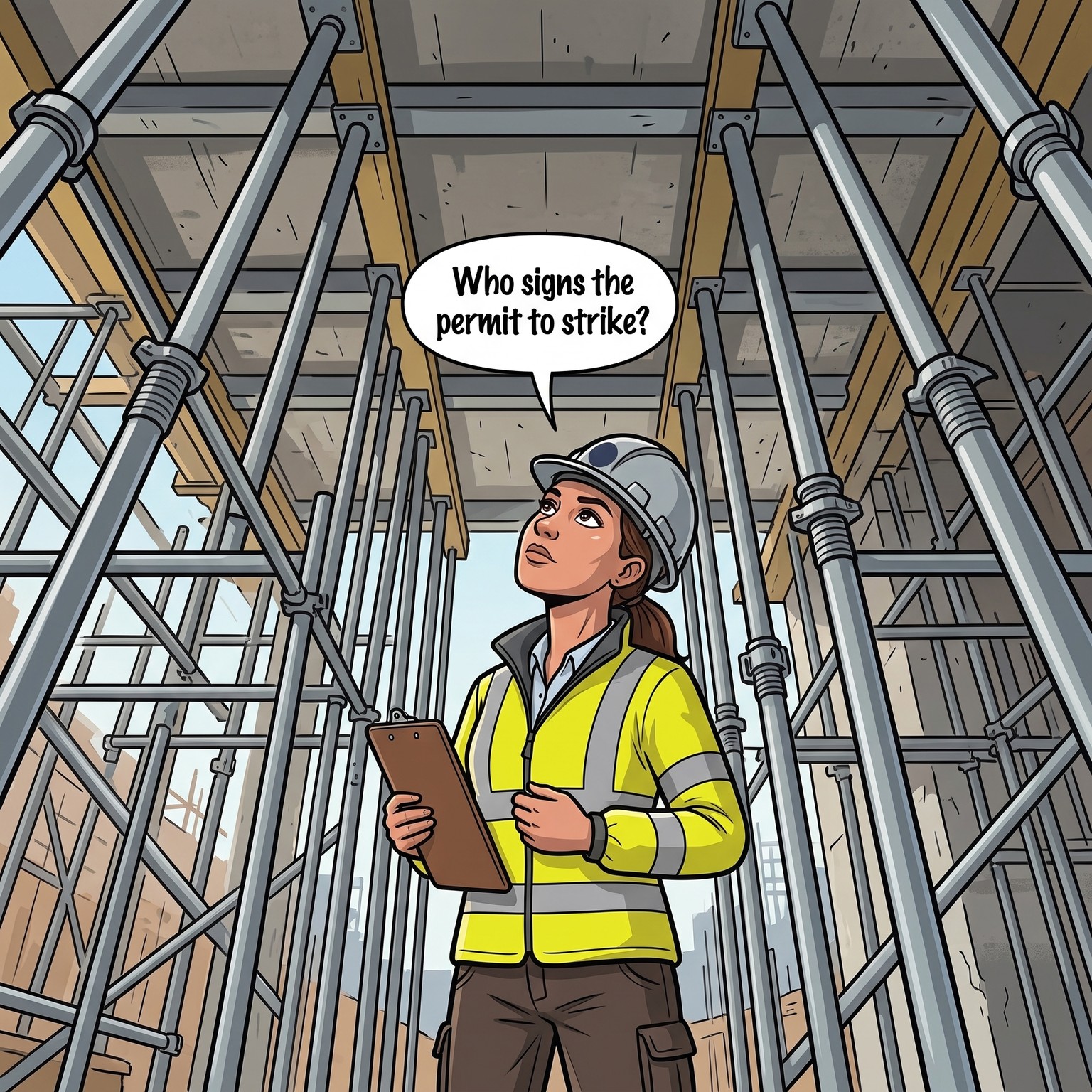 Temporary works: who signs your permit to strike?