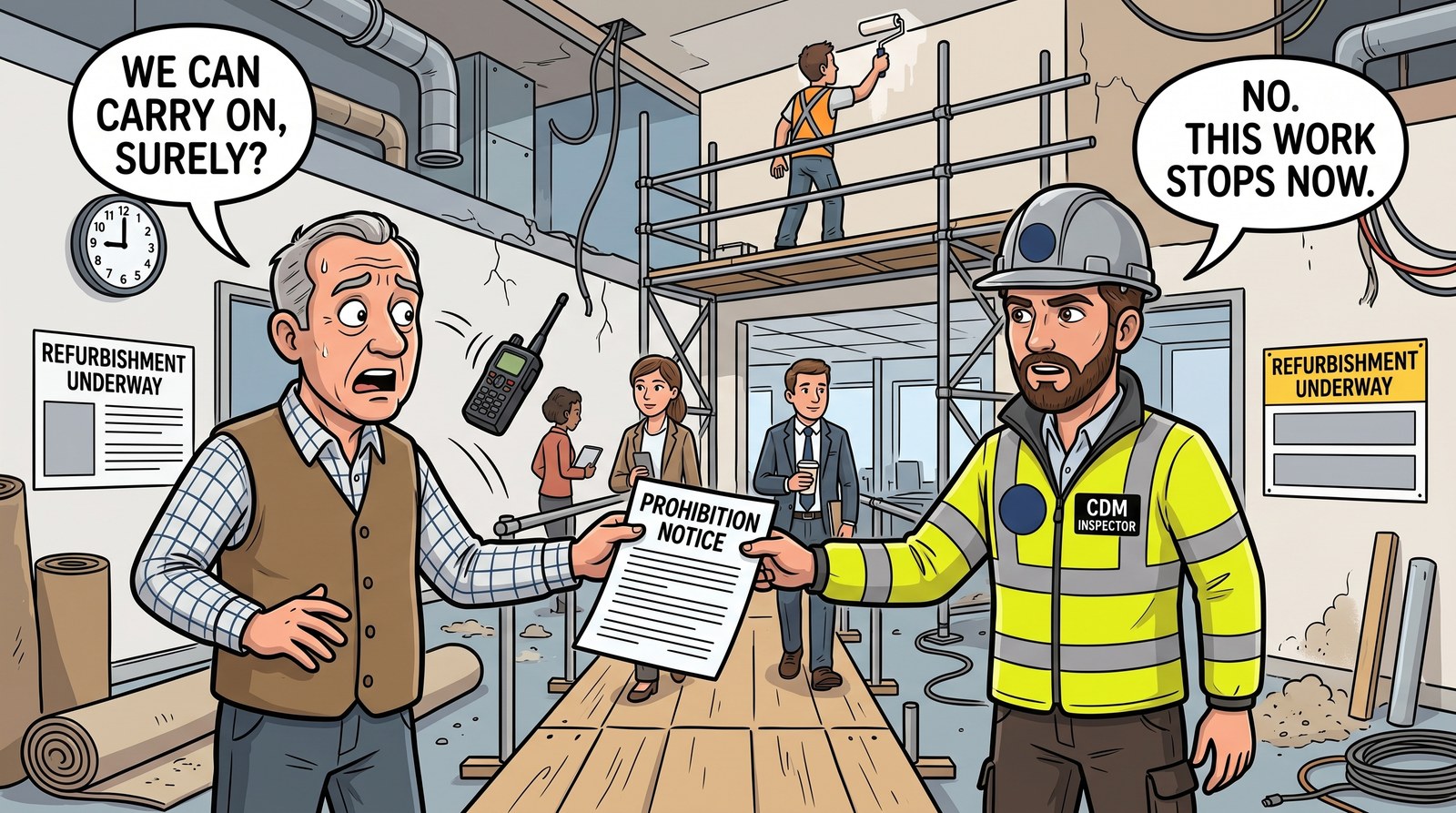 The Notice That Stopped the Job