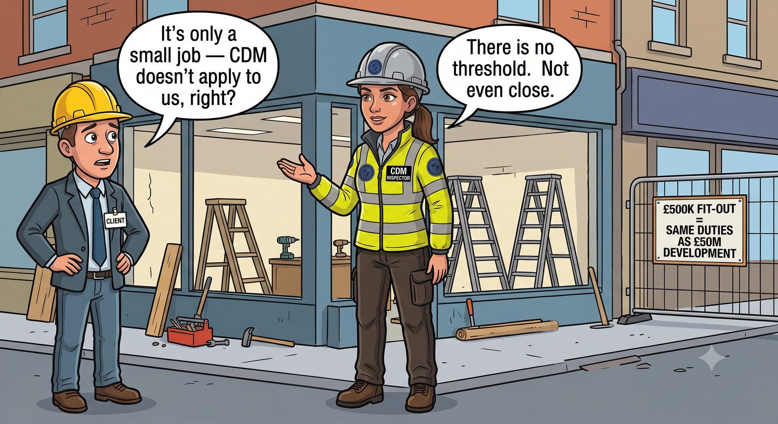 Does CDM 2015 apply to small projects?
