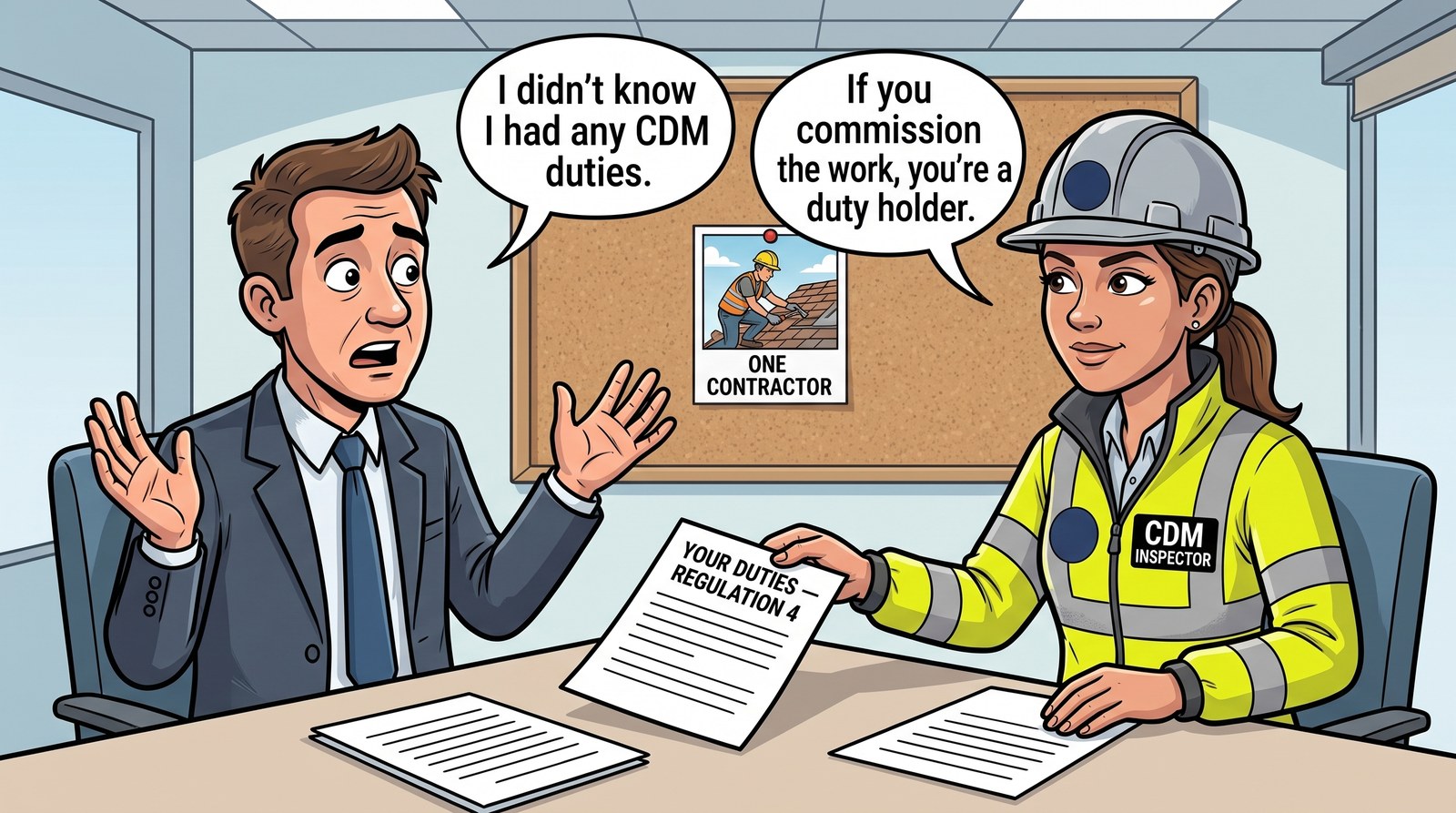 I Didn't Know I Had Any CDM Duties