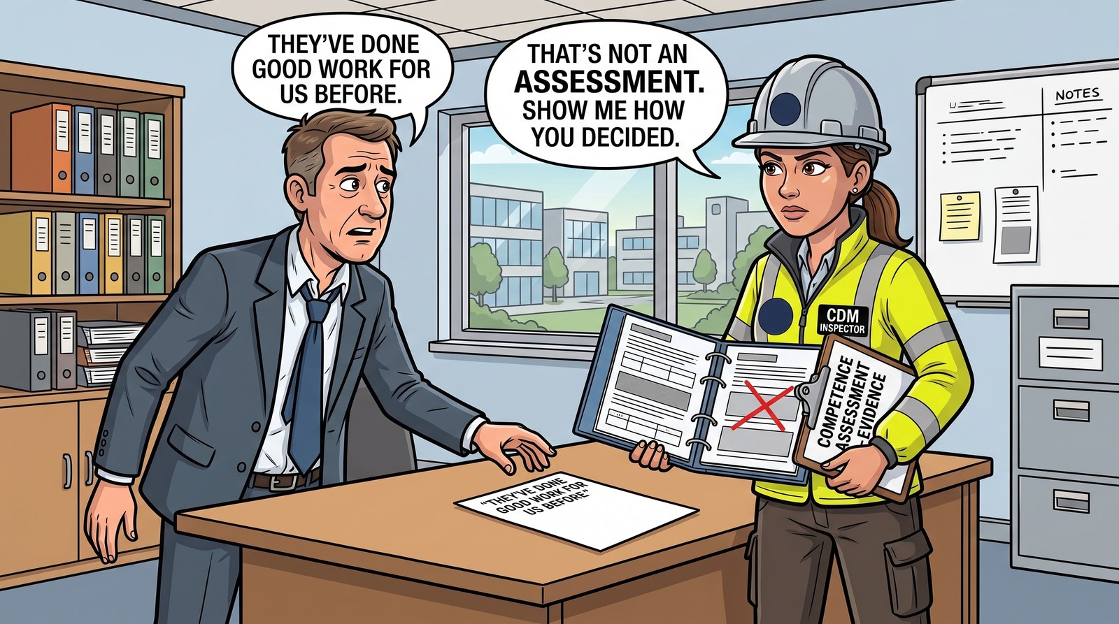 The competence declaration: what the Building Safety Act asks of clients