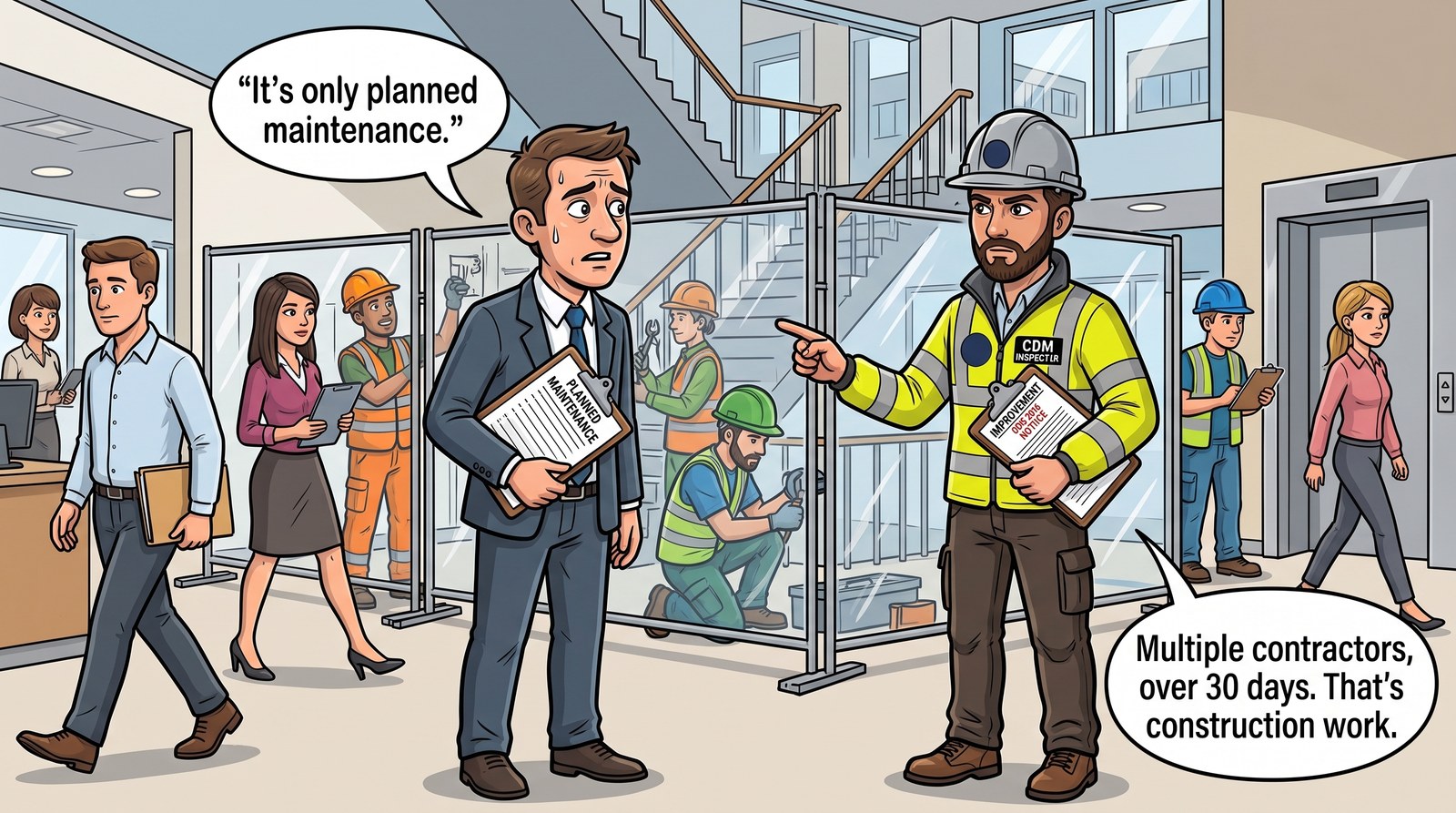 Planned Preventative Maintenance and CDM 2015